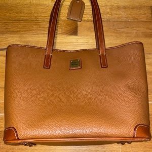 Brown Leather Dooney and Burke